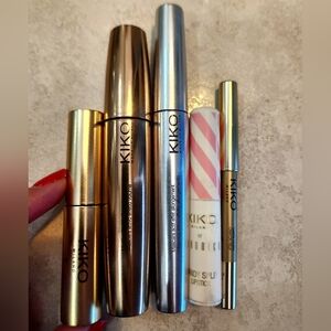 KIKO Eyes Bundles +Pink Barbie Lipstick